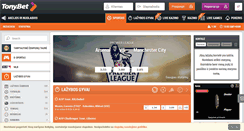 Desktop Screenshot of lt.tonybet.com